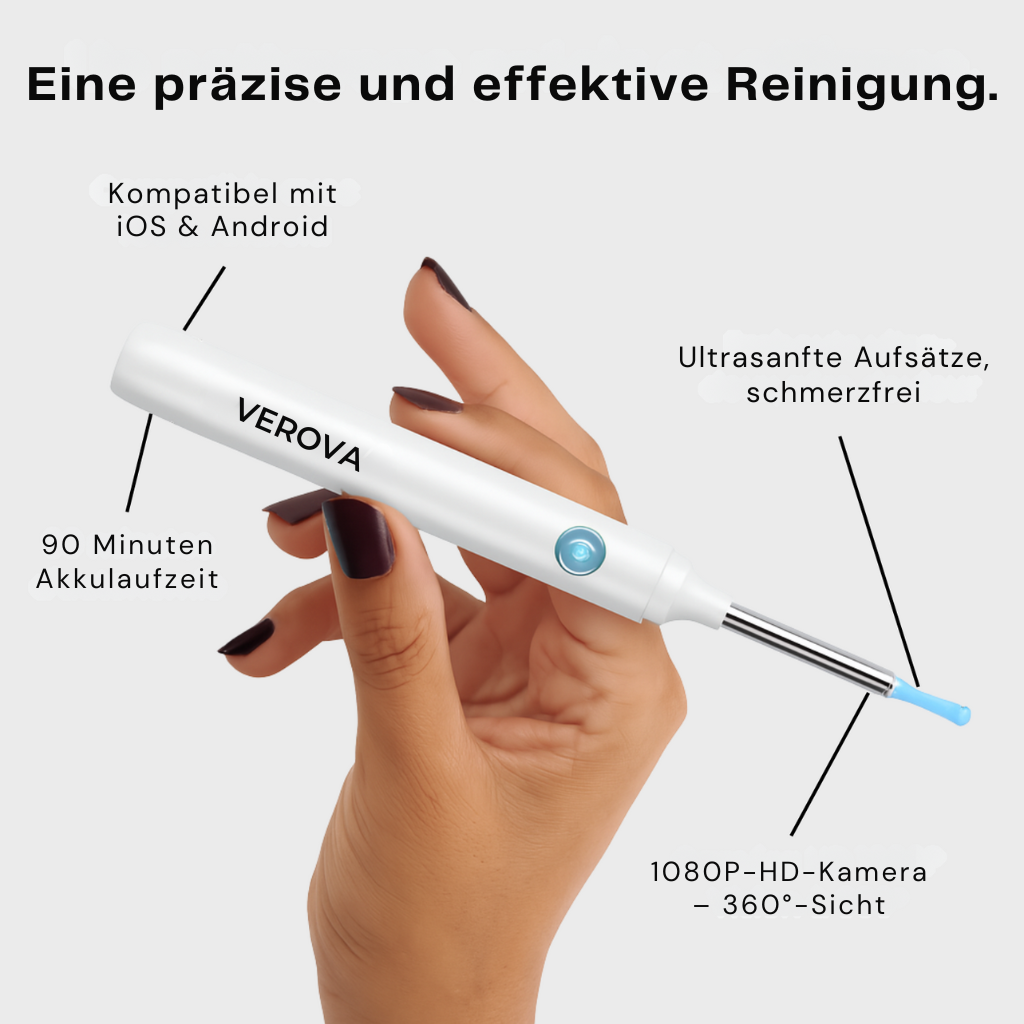 Verova™ Kit Pro – Präzises und sicheres Reinigungsgerät.